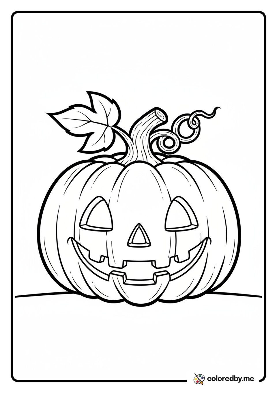 Jack o Lantern coloring page